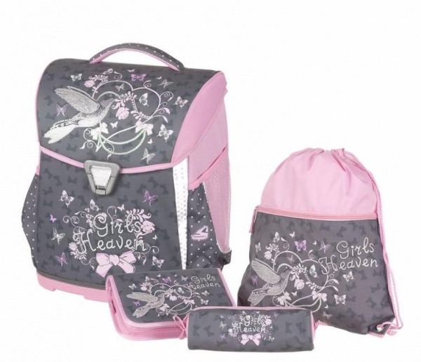 картинка Ранец Schneiders Toolbag BASIC. Girls Heaven 39*30*19 см. с наполнением от магазина "Офисные мелочи"