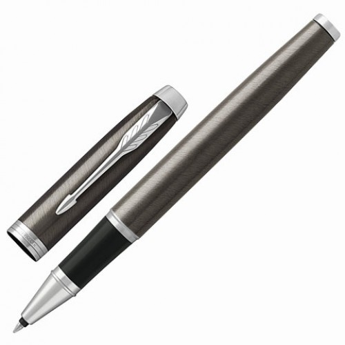 картинка Роллер Parker IM Core "Dark Espresso CT" T321 F черные чернила от магазина "Офисные мелочи"