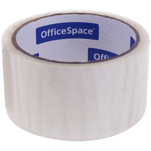 картинка Клейкая лента 48*40 прозрачная 38 мкр. OfficeSpace от магазина "Офисные мелочи"