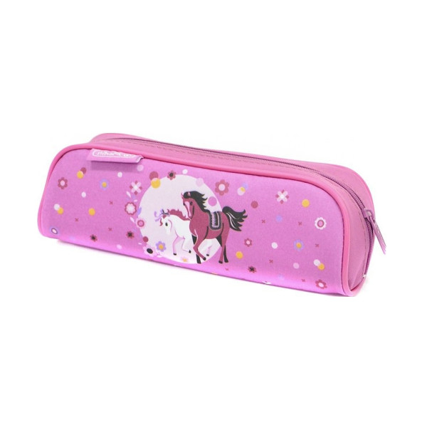 картинка Пенал-косметичка объемный 21*8*4 см. Herlitz Sporti Toy Horse от магазина "Офисные мелочи"