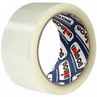 картинка Клейкая лента 50*66 прозрачная 50 мкр. Unibob 805 от магазина "Офисные мелочи"