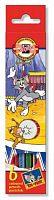 картинка Карандаши 6 цветов Koh-I-Noor TOM&JERRY от магазина "Офисные мелочи"