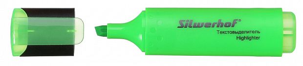 картинка Текстмаркер 1-5 мм. Silwerhof "Blaze" зеленый от магазина "Офисные мелочи"