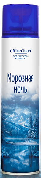 картинка Освежитель воздуха OfficeClean 300 мл. "Морозная ночь" аэрозольный от магазина "Офисные мелочи"