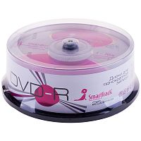 картинка Диск DVD-R 4.7Gb Smart Track 16х Cake Box от магазина "Офисные мелочи"