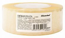 картинка Клейкая лента 48*198 прозрачная 45 мкр. Silwerhof от магазина "Офисные мелочи"