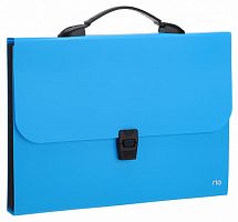 картинка Портфель пластиковый 13 отделений Deli "Rio" в ассортименте 0,6 мм. PP от магазина "Офисные мелочи"