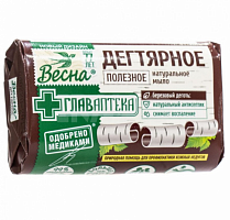 картинка Туалетное мыло 90 г. Весна Дегтярное №784 ВЕСНА от магазина "Офисные мелочи"