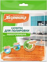 картинка Салфетка микрофибра 30*30 Хозяюшка для полировки от магазина "Офисные мелочи"