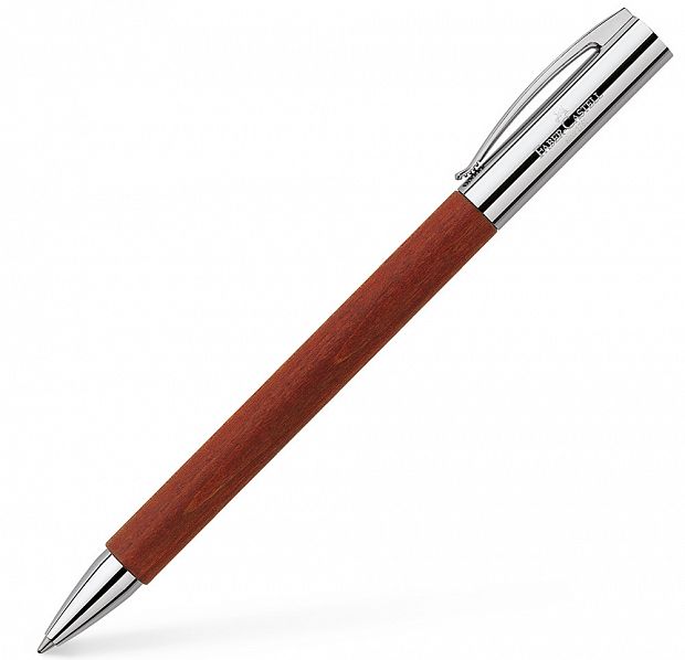 картинка Ручка шариковая Faber Castell "Ambition Birnbaum" М грушевое дерево от магазина "Офисные мелочи"