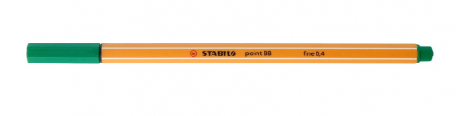 картинка Линер Stabilo point 0,4 мм. зеленый от магазина "Офисные мелочи"