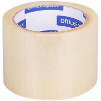 картинка Клейкая лента 75*66 прозрачная 45 мкр. OfficeSpace от магазина "Офисные мелочи"
