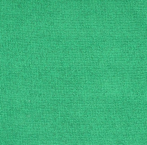 картинка Салфетка микрофибра 40*40 220 г/м2 зеленая махра от магазина "Офисные мелочи"