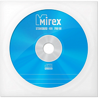 картинка Диск CD-R Mirex Standart [700mb, 48x, бумажный конверт] от магазина "Офисные мелочи"