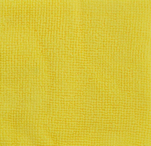 картинка Салфетка микрофибра 40*40 220 г/м2 желтая махра от магазина "Офисные мелочи"