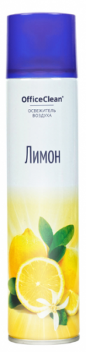 картинка Освежитель воздуха OfficeClean 300 мл. "Лимон" аэрозольный от магазина "Офисные мелочи"