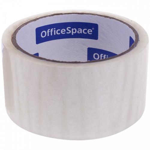 картинка Клейкая лента 48*40 прозрачная 38 мкр. OfficeSpace от магазина "Офисные мелочи"