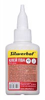картинка Клей ПВА 45 гр. дозатор Silwerhof морозоустойчивый от магазина "Офисные мелочи"