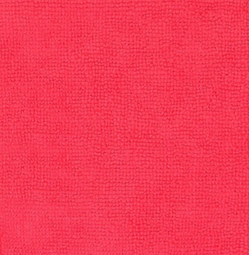 картинка Салфетка микрофибра 30*30 220 г/м2 красная махра от магазина "Офисные мелочи"