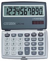 картинка Калькулятор 10 разрядный Citizen CTC-110 от магазина "Офисные мелочи"