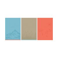 картинка Тетрадь А4 96 листов клетка BG "Monocolor. Serenity" мелованный картон, выборочный уф-лак от магазина "Офисные мелочи"