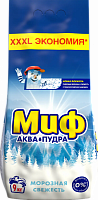 картинка Стиральный порошок автомат 9 кг. Миф Морозная свежесть от магазина "Офисные мелочи"