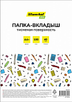 картинка Мультифора А4 40 мкр. тиснение до 60 л. Silwerhof Eco от магазина "Офисные мелочи"
