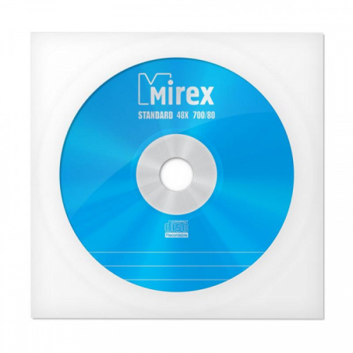 картинка Диск CD-R Mirex Brand [700 mb, 48x, бумажный конверт] от магазина "Офисные мелочи"
