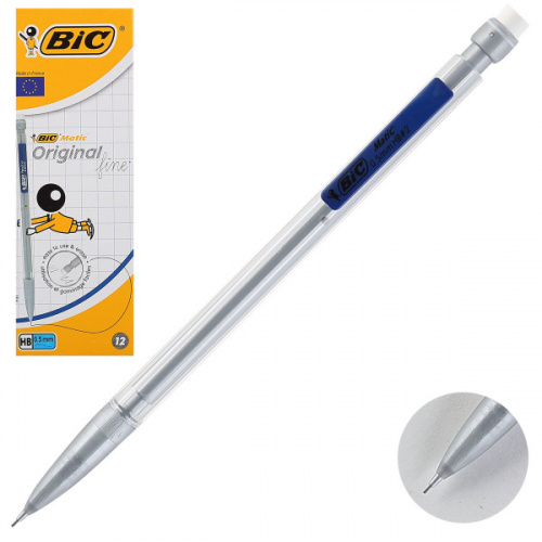 картинка Карандаш автоматический 0,5 мм. BIC "MatiC" от магазина "Офисные мелочи"