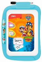 картинка Доска магнитно-маркерная 20,5*28,6 см. Deli "Paw Patrol" лак, белый, маркер/стиратель, рама пластик от магазина "Офисные мелочи"
