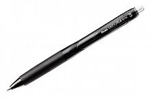 картинка Ручка шариковая автоматическая Pentel Vicuna-X 0,5 мм. черная, резиновый грип, масляная от магазина "Офисные мелочи"