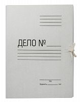 картинка Папка на завязках мелованная белая 360 г/м2 (0,8) Silwerhof от магазина "Офисные мелочи"