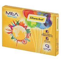 картинка Мел белый 9 шт. Silwerhof "Солнечная коллекция" от магазина "Офисные мелочи"