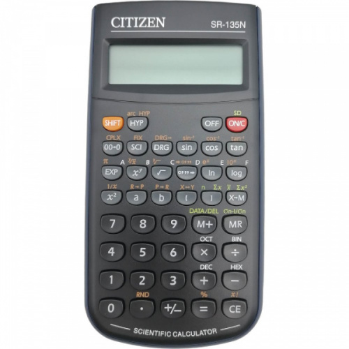 картинка Калькулятор инженерный Citizen SR-135N от магазина "Офисные мелочи"