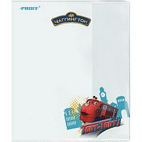 картинка Набор обложек для тетрадей и дневников 213*355 130 мкм. 3 шт. Proff "Веселые паровозики из Чаггингтона" от магазина "Офисные мелочи"